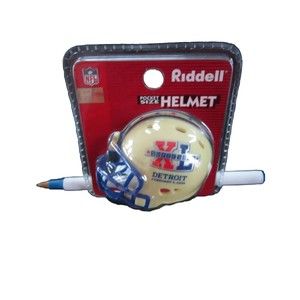 PITTSBURGH STEELERS Pocket Football Helmet SUPER BOWL XL Riddell DETROIT